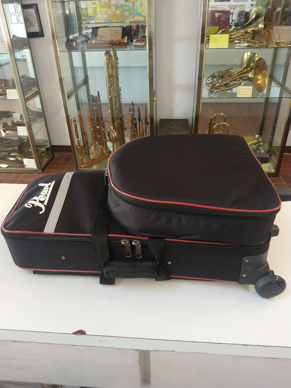 New Pearl Drum and Bell Kit with Case