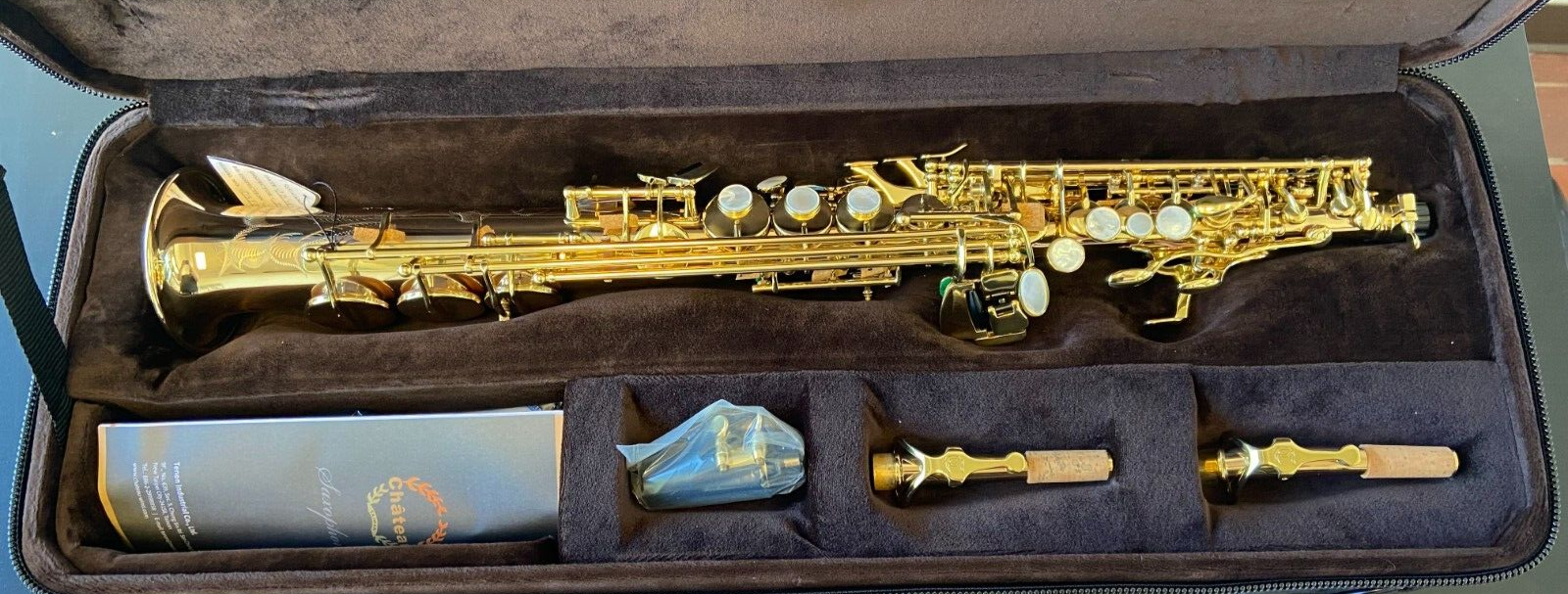 New Chateau CSS-80GL Soprano Saxophone