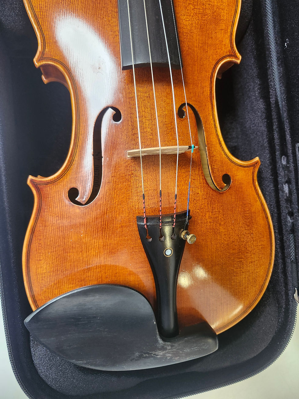 Thumbnail: Vintage 1994 Franz Sandner Step-Up Violin, Made in Germany, with Case and Bow
