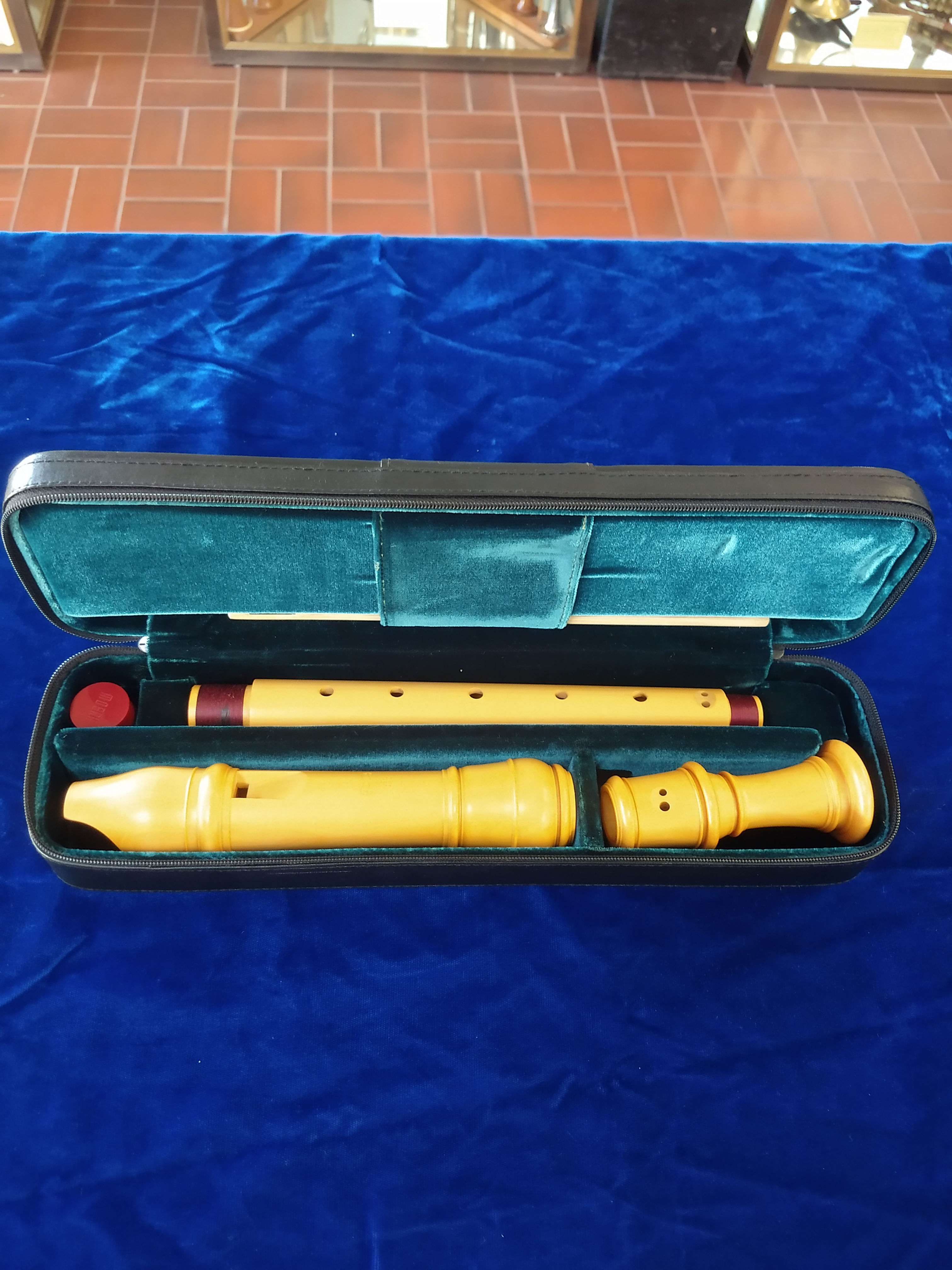 New Moeck 5334 Denner Alto Recorder - Boxwood, A=415 Hz with Case