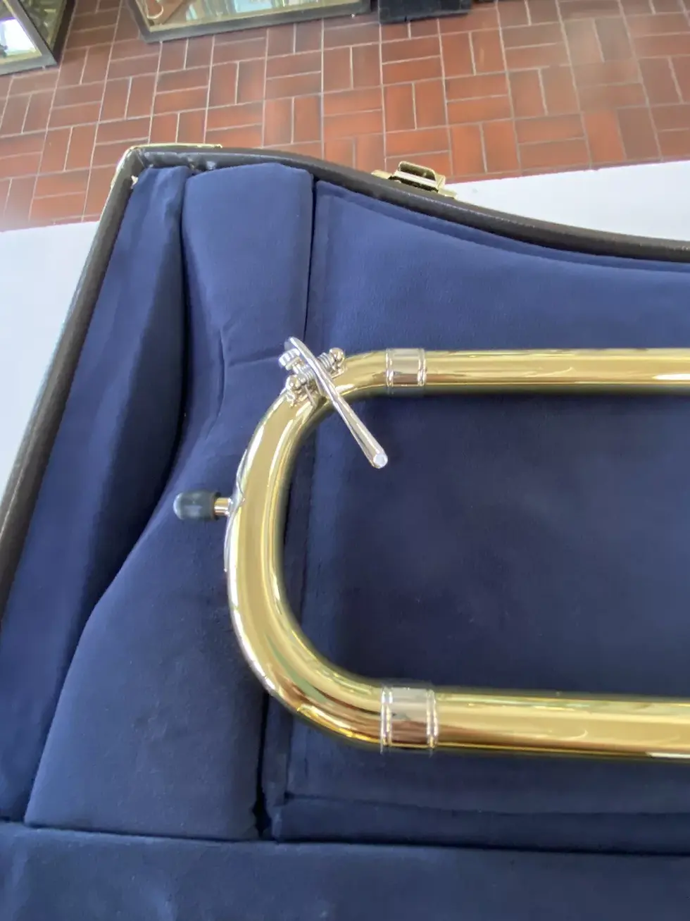 Thumbnail: Mint Open Box Bach 42BO F-attachment Trombone, Open Wrap; with Case, Mouthpiece