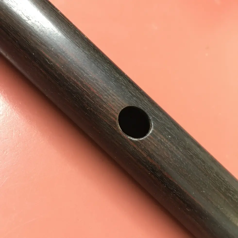 Thumbnail: Rare Antique Buffet-Crampon 19th Century Wood Flute, New Pads/Corks;with Case