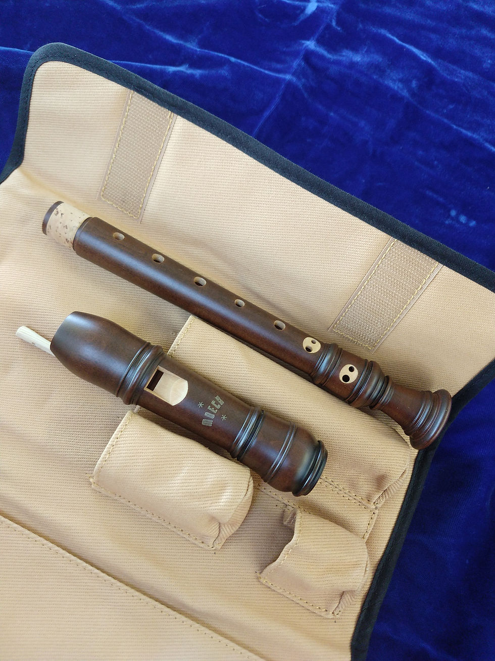 Thumbnail: New Moeck Rottenburgh Model 4291 Soprano Recorder - Stained Maple