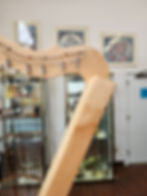 Thumbnail: Used Harpsicle Harps Sharpsicle Harp - Natural Maple with Gigbag