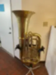Very Clean Used Yamaha YBB-641 Concert BBb Tuba; with Case, Mouthpiece
