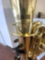Thumbnail: Very Clean Used King model 2341 BBb 4-valve Tuba,Removable Bell;with 2 Cases