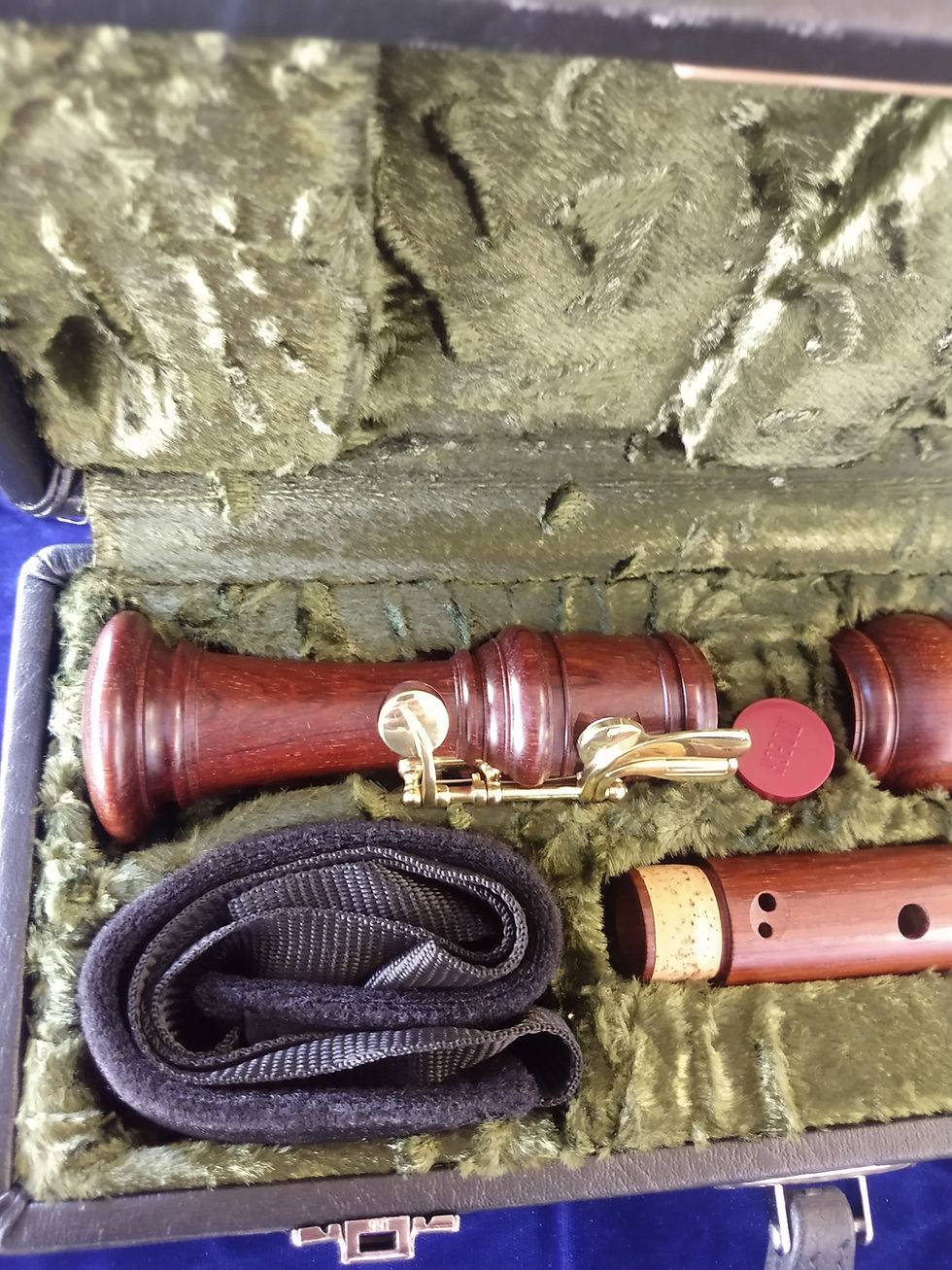 Thumbnail: New Moeck Model 4925 Rottenburgh Tenor PLUS Recorder 4-keys Palisander Rosewood