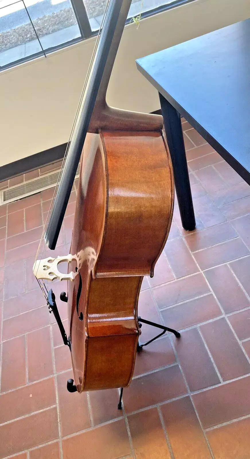 Thumbnail: Excellent Used Krutz 600 Series 4/4 Cello, Model No. 460; with Bag, Bow, Rosin