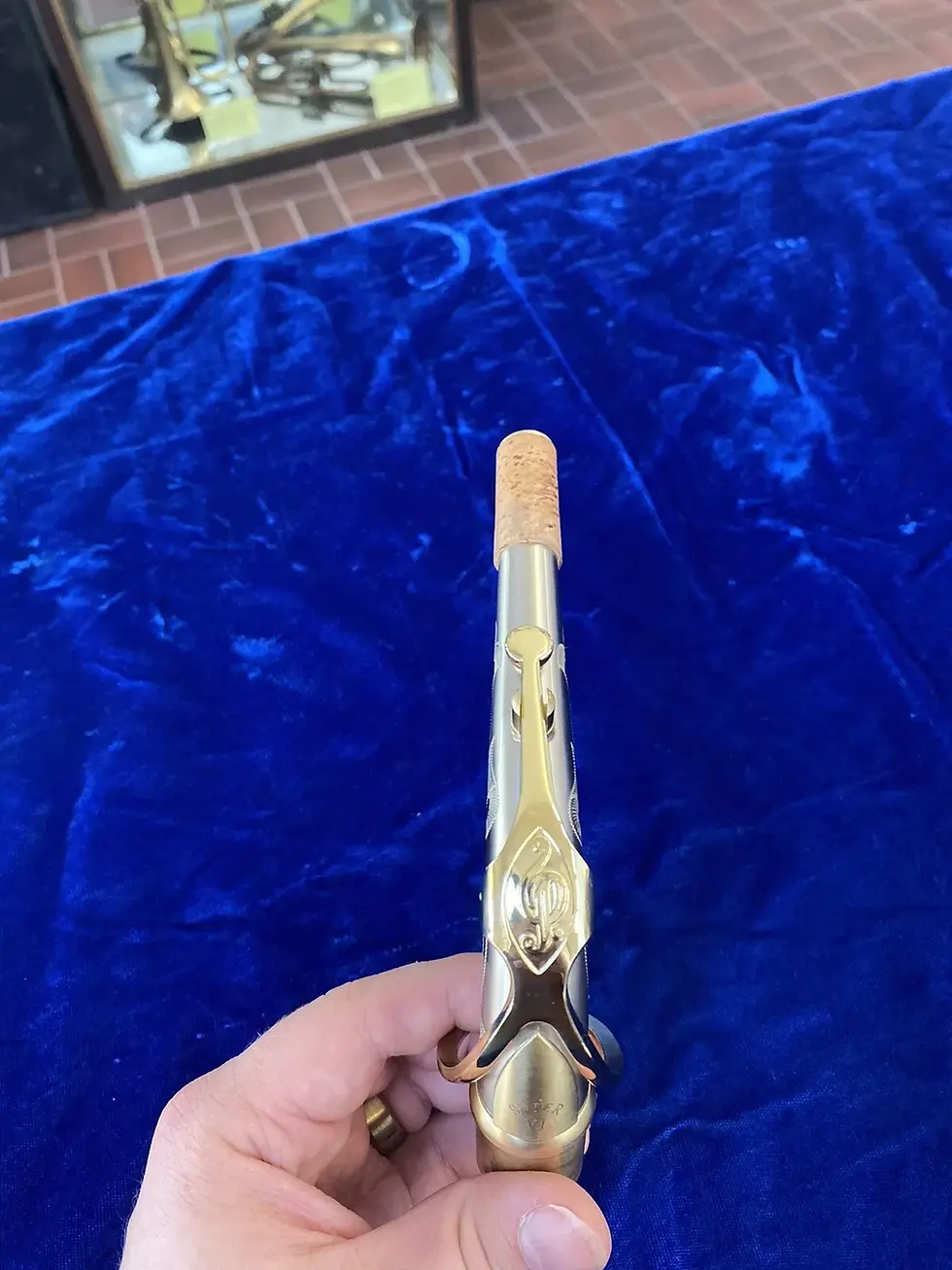 Thumbnail: Mint Open Box P. Mauriat Lebravo 200 Alto Saxophone; with Case, Mouthpiece