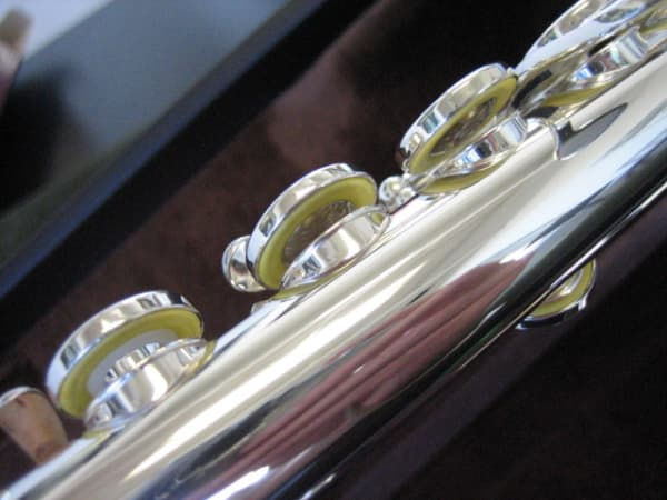 Thumbnail: Mint Open Box Di Zhao DZ 501BEF Flute, Silver Head; with Case