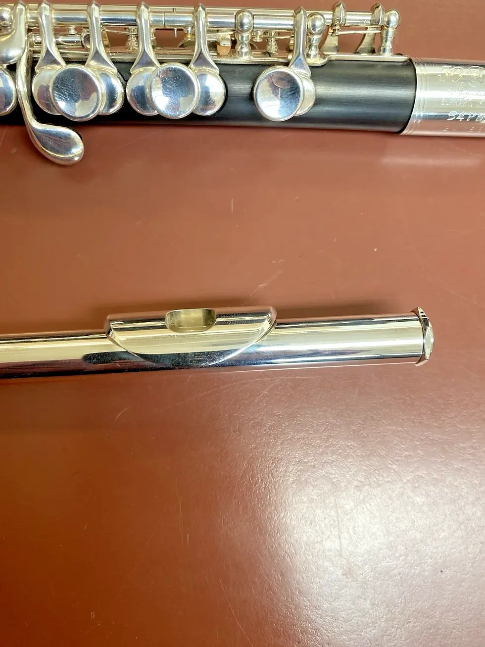 Thumbnail: Extra Clean Used Gemeinhardt 4PMH Piccolo, Silver Plated Headjoint; with Case