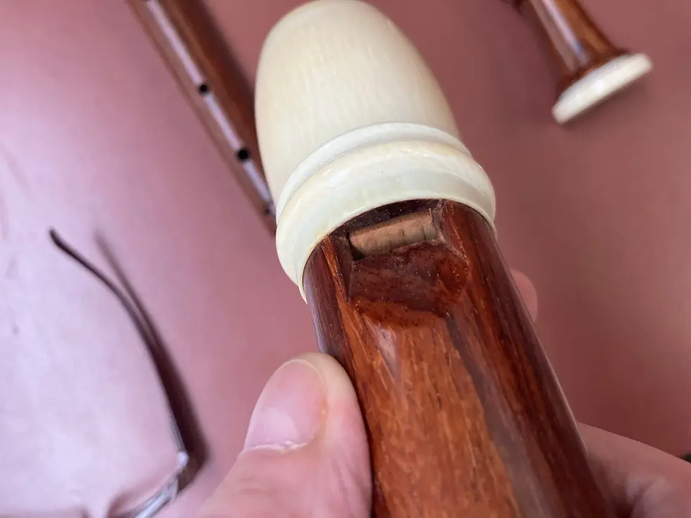 Thumbnail: Vintage mid-1970's Arnold Dolmetsch Tenor Recorder, made in England