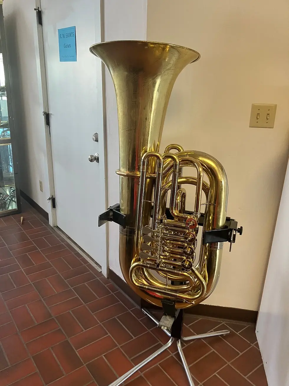 Thumbnail: Very Clean Used Yamaha YBB-641 Concert BBb Tuba; with Case, Mouthpiece