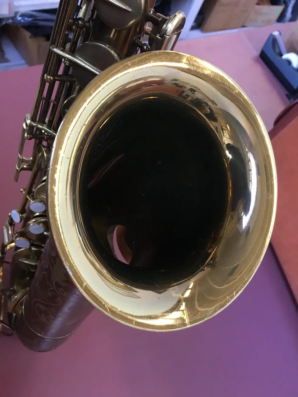 Thumbnail: Vintage 1948 Martin Committee "The Martin" Tenor Saxophone, New Pads; with Case