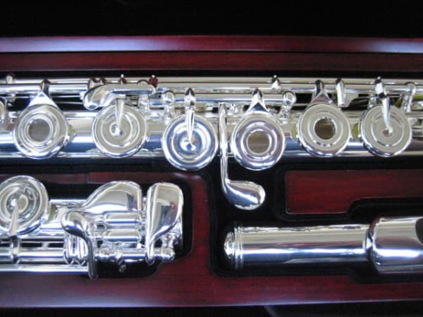 Thumbnail: Mint Open Box Di Zhao DZ 801BEF Flute, Solid Sterling Head, Body and B Foot