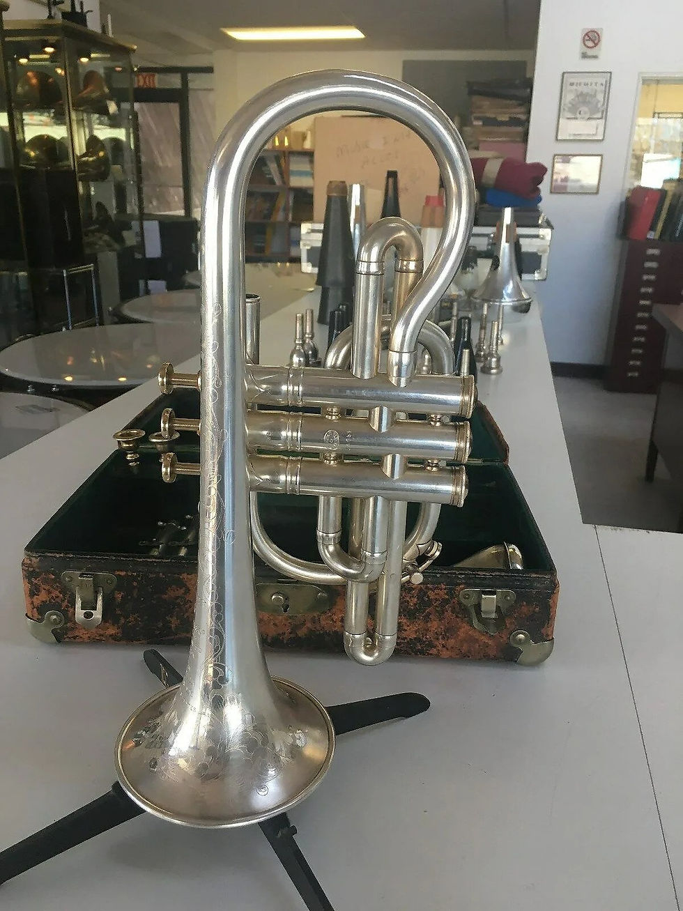 Thumbnail: Besson Silver Cornet