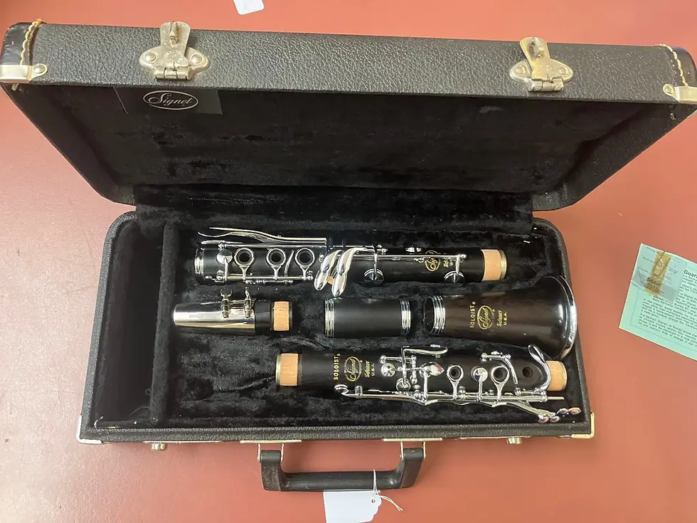 Thumbnail: Vintage Selmer Signet "Soloist" Bb Clarinet, New pads/corks;with Case,Mouthpiece