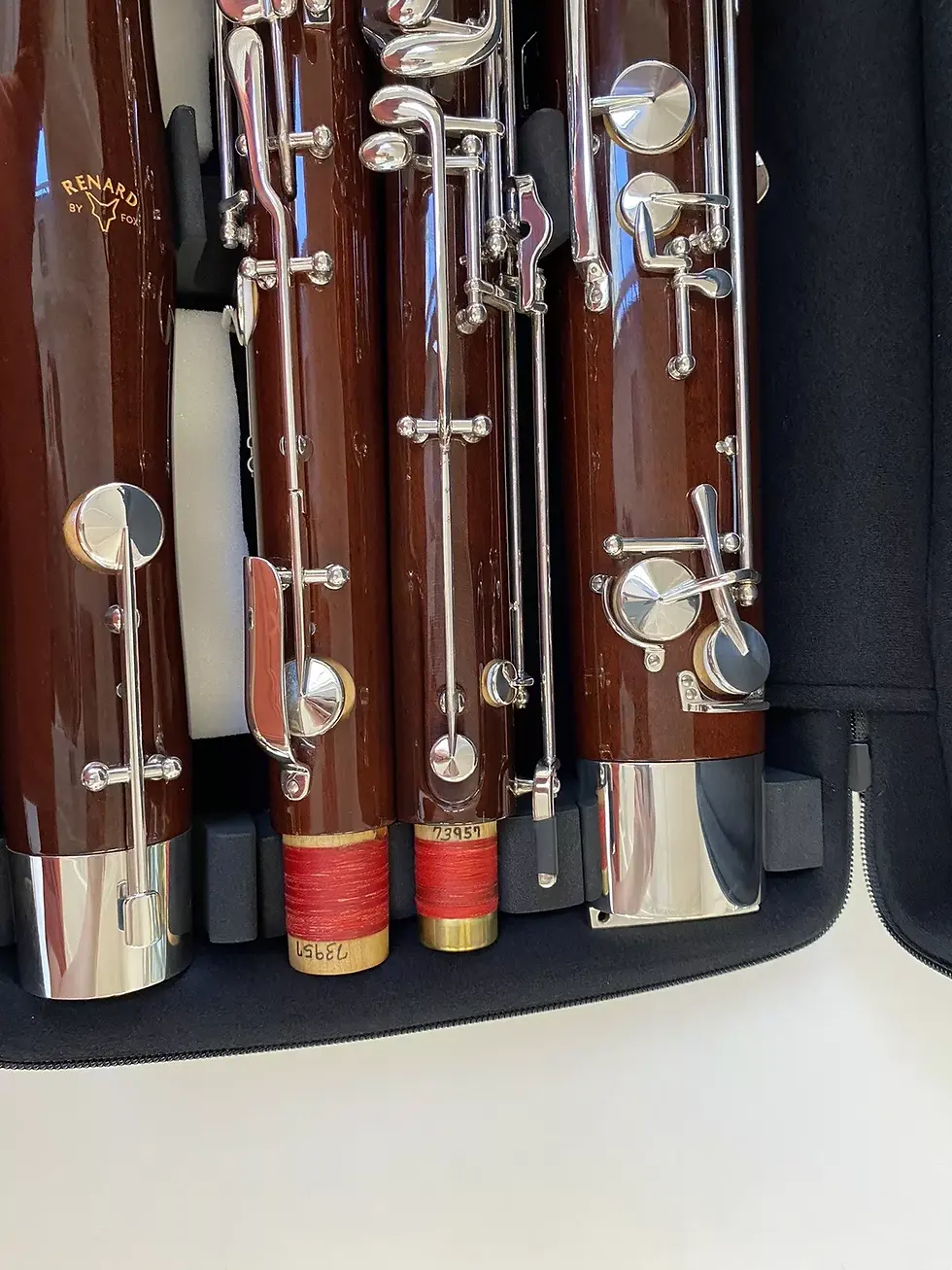 Thumbnail: Mint Open Box Fox Renard 222D Bassoon, High D Key; with Case, 2 Bocals, Care Kit