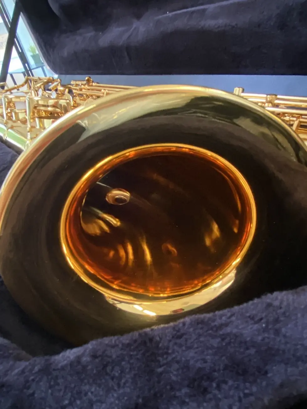 Thumbnail: Mint Open Box P. Mauriat PMB-185 Baritone Saxophone; with Case, Mouthpiece