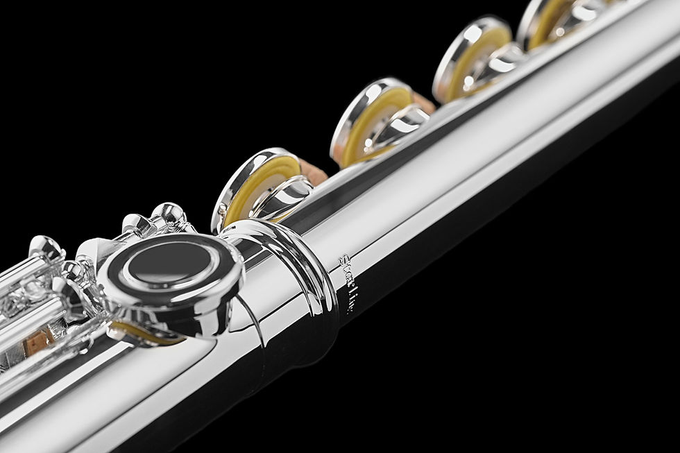 Thumbnail: Mint Open Box Di Zhao 701BEF Flute,Solid Sterling Silver Head, B Foot;with Case
