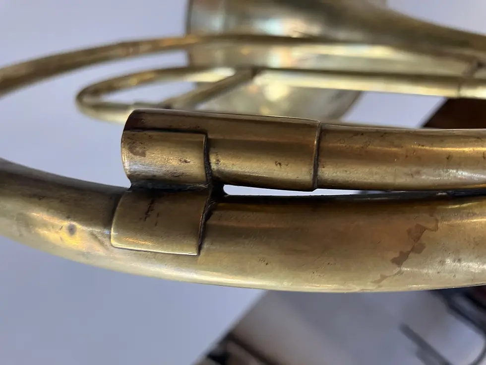 Thumbnail: An Original French Orchestra Natural Horn from "Courtois neveu aine", pre 1837