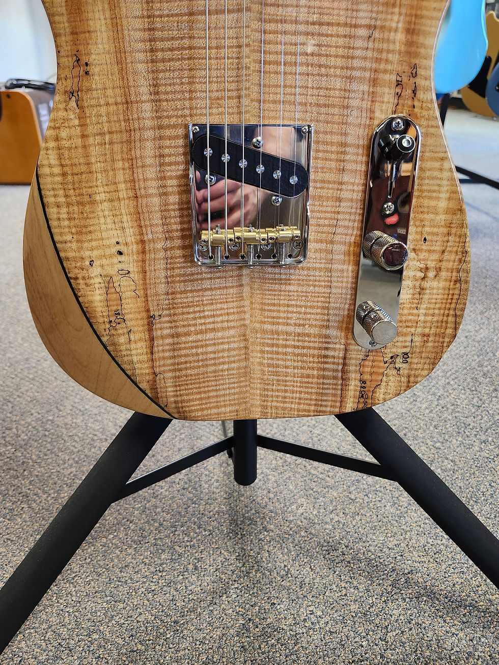 Thumbnail: New Larrivee Baker-T Pro Electric Guitar Spalted Maple Top w/ Larrivee Hard Case
