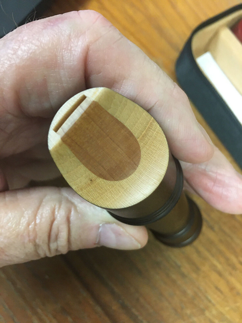 Thumbnail: MOECK 4201 SOPRANO RECORDER, STAINED MAPLE "ROTTENBURGH" COPY