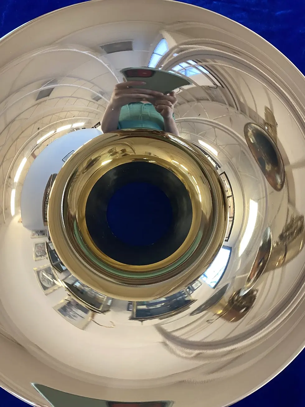 Thumbnail: New Alexander 103 Hard "Hart" Detachable French Horn Bell Flare in Yellow Brass