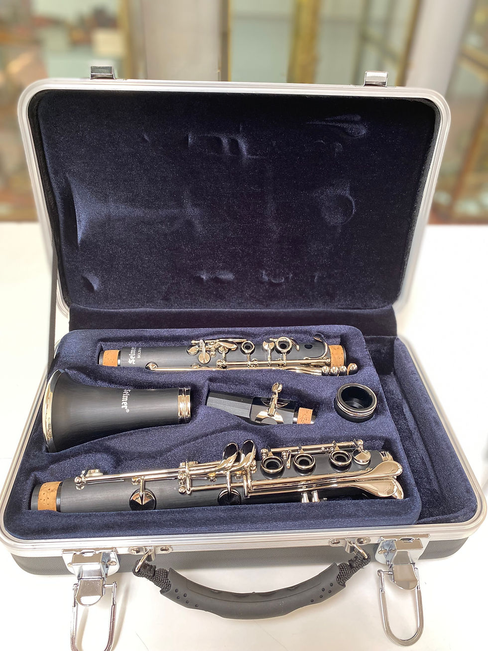 Thumbnail: Mint Open Box Selmer SCL201N Student Bb Clarinet; with Case,Mouthpiece