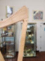 Thumbnail: Used Harpsicle Harps Sharpsicle Harp - Natural Maple with Gigbag