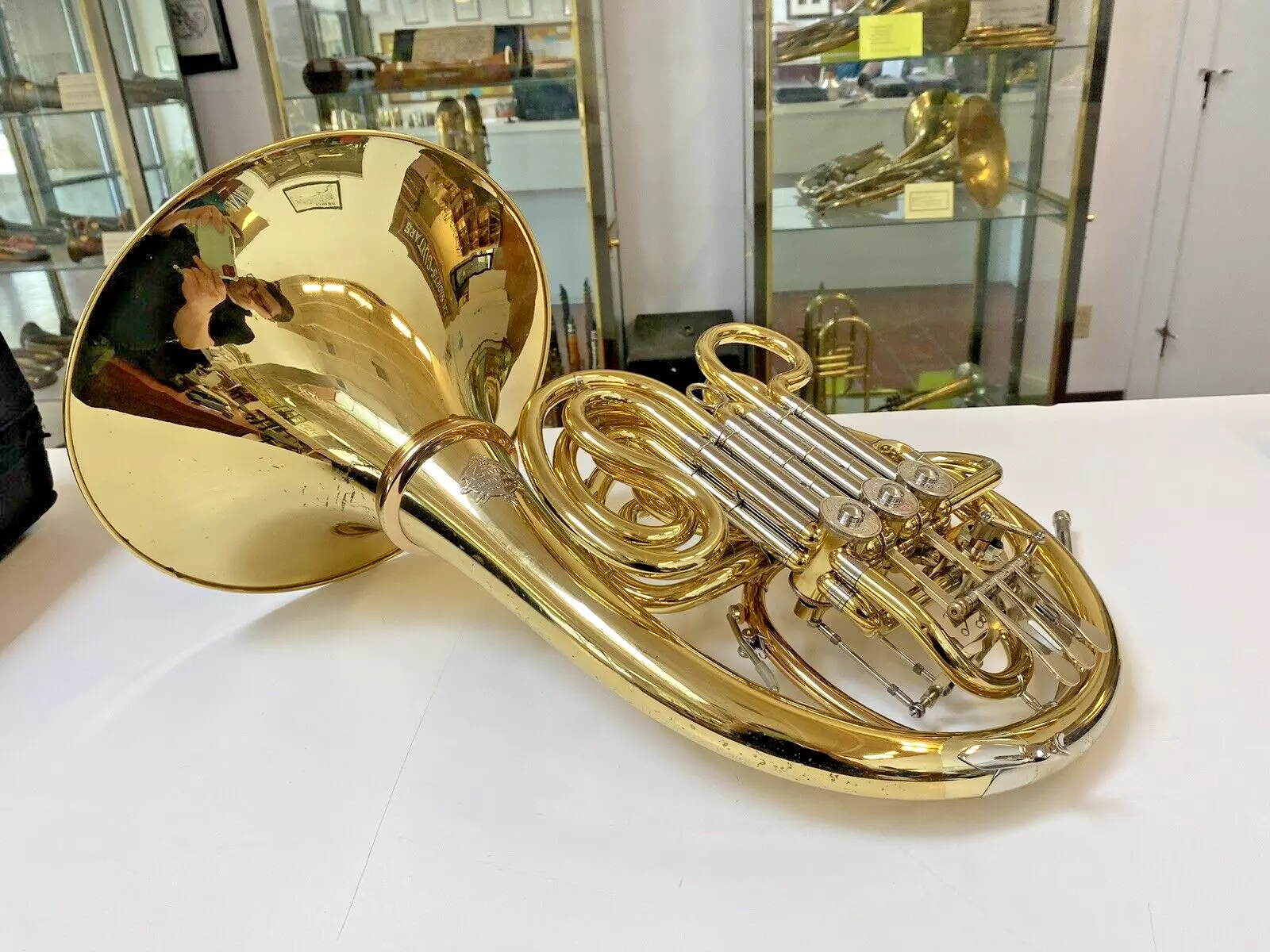 Used Alexander 103MAL Double French Horn in Yellow Brass;with Jakob Winter Case WBIC Main site