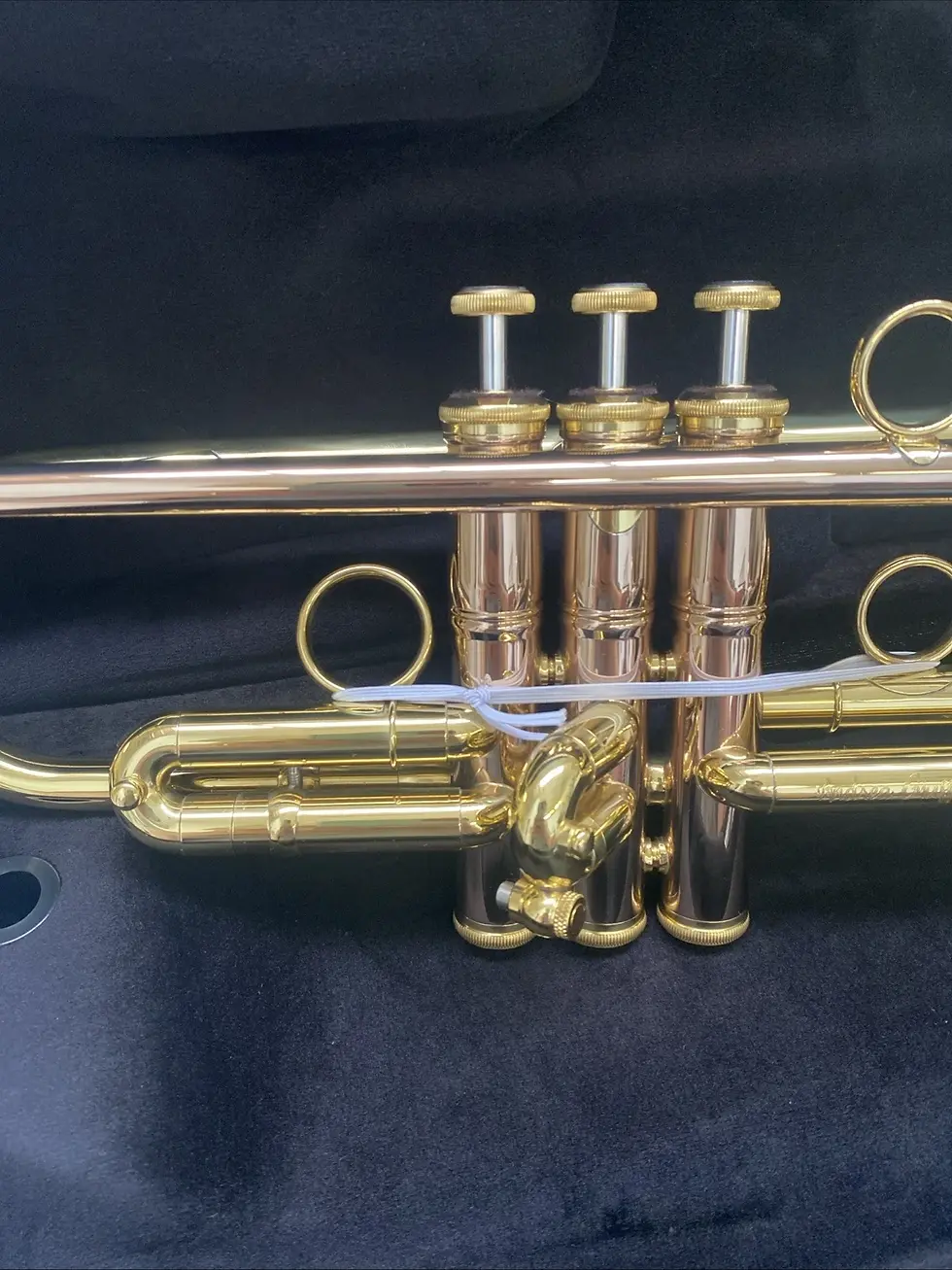 Thumbnail: New Carol Brass Andrea Giuffredi "Commercial" model Bb trumpet-Lacquer;with Case