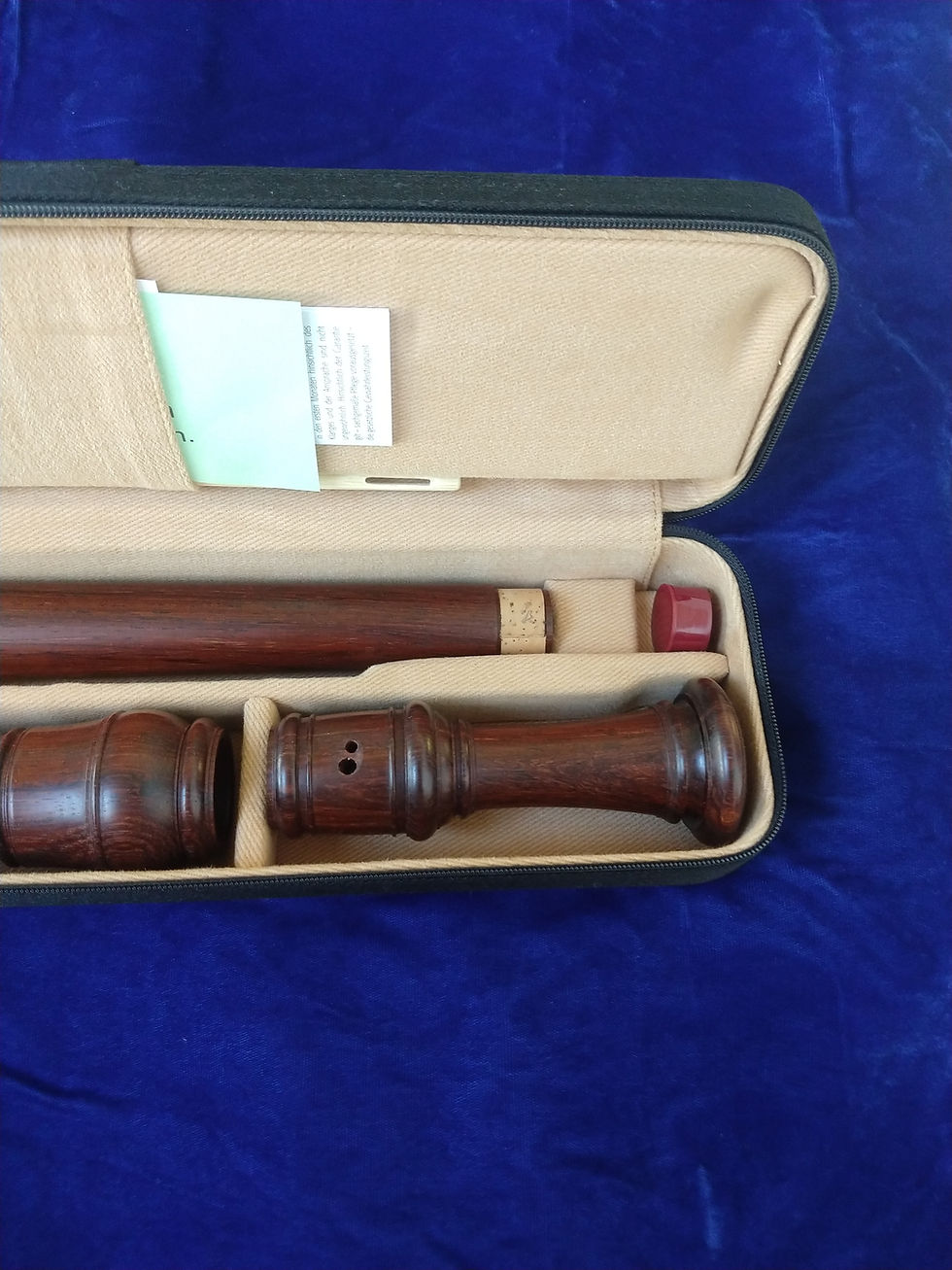 Thumbnail: New Moeck Rottenburgh Model 4405 Tenor Recorder - Palisander (Rosewood) w/ Case