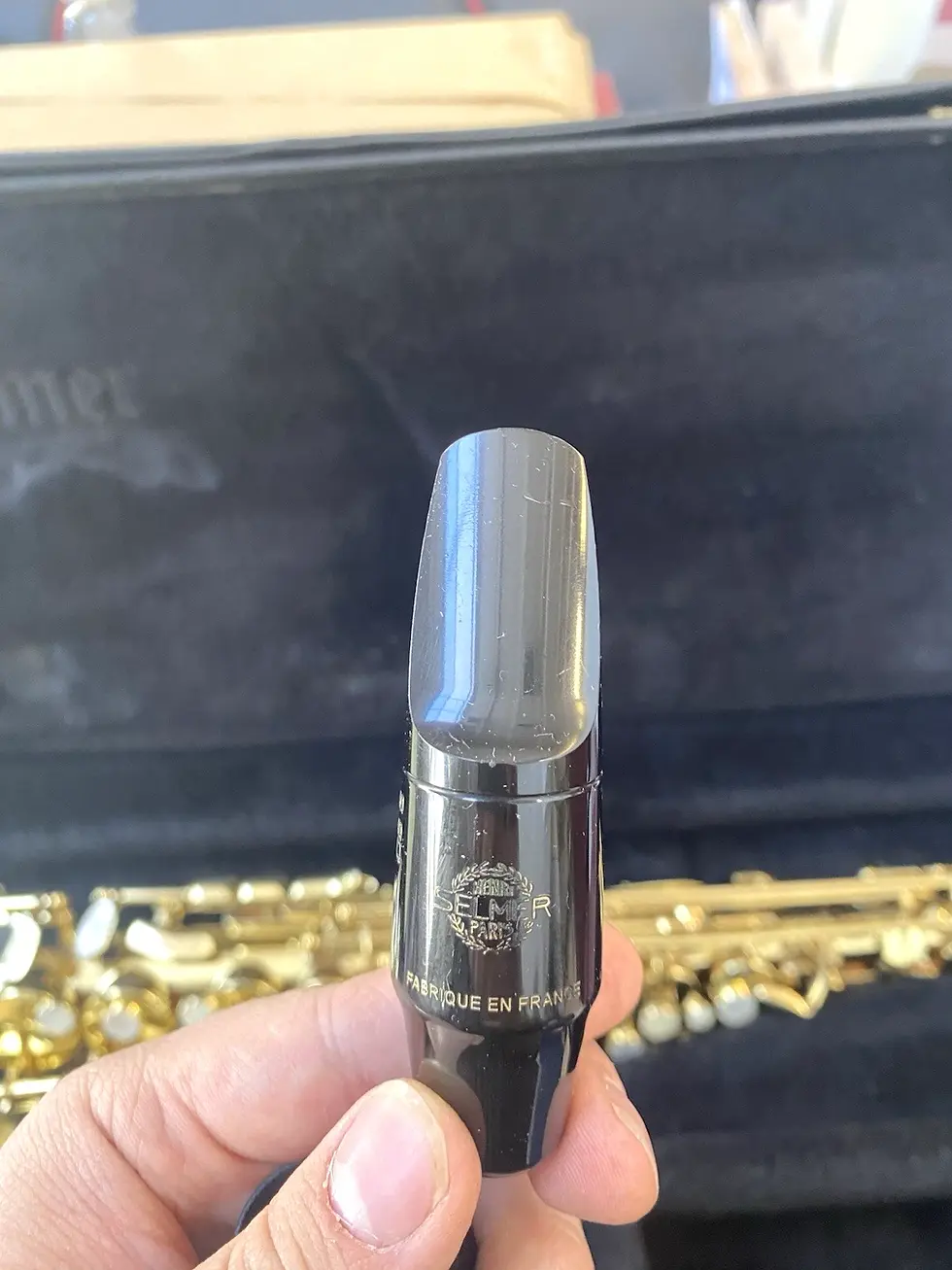 Thumbnail: Extra Clean Used Selmer-Paris Super Action 80 Series II Alto Saxophone;with Case