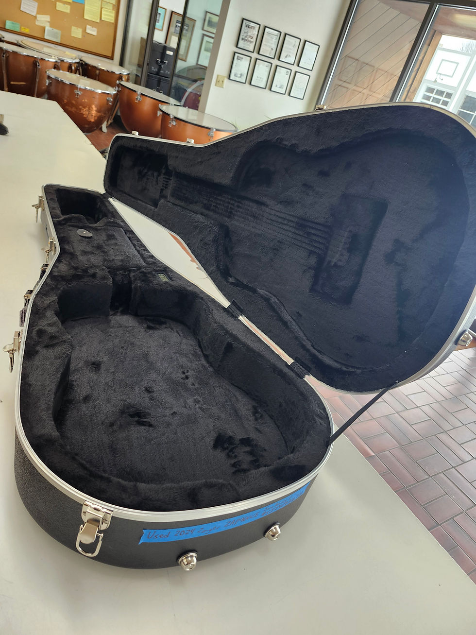 Thumbnail: Used 2024 Zager ZAD900CE Acoustic-Electric Guitar Vintage Cherry Sunburst w/Case