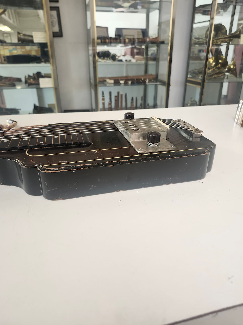 Thumbnail: Vintage 1930s Harmony/Supertone Lap Steel Hawaiian Guitar