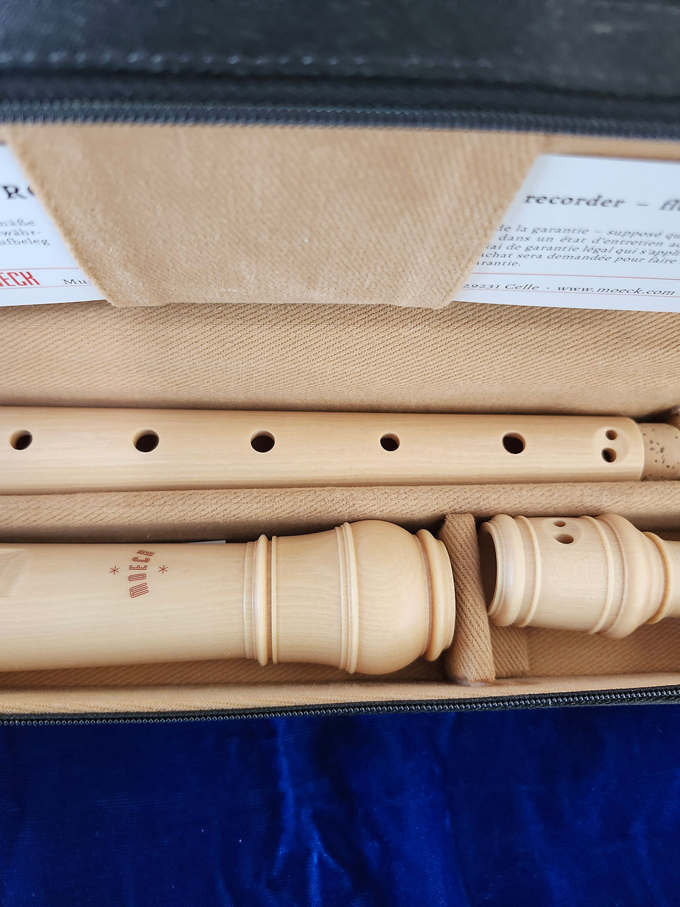 Thumbnail: New Moeck 4300 Rottenburgh Alto Recorder - Maple with Case