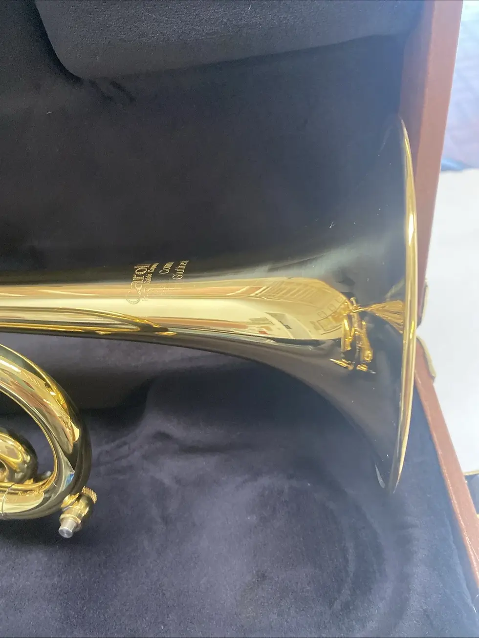 Thumbnail: New Carol Brass Andrea Giuffredi "Commercial" model Bb trumpet-Lacquer;with Case
