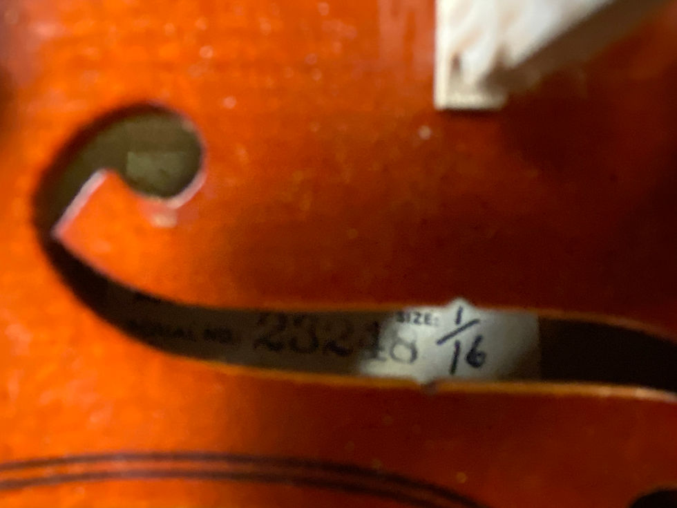 Thumbnail: Suzuki 1/16" Violin