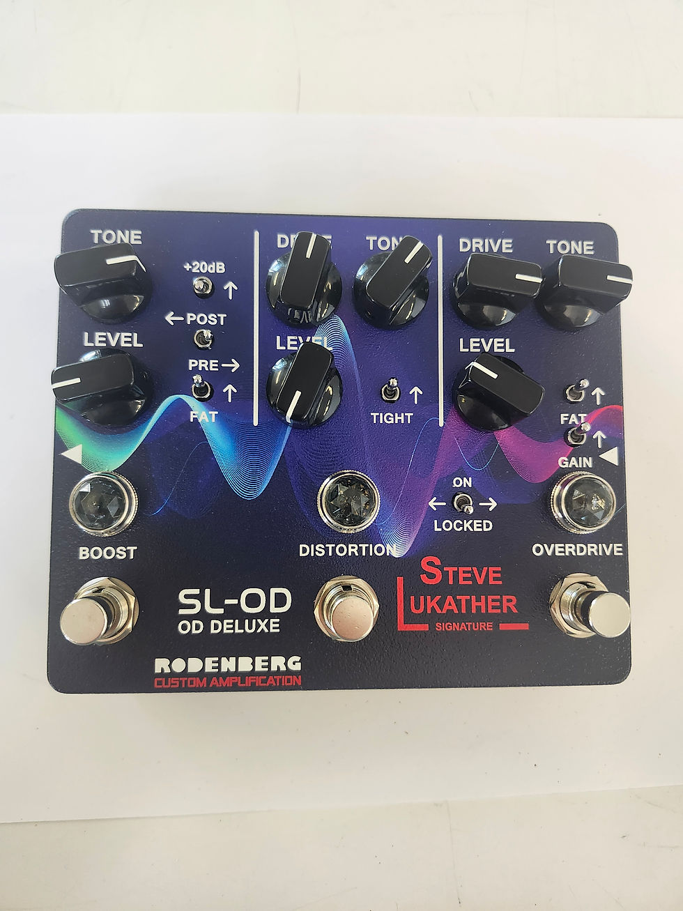 Thumbnail: Used Rodenberg SL-OD Overdrive Deluxe Steve Lukather Signature Pedal w/ Box
