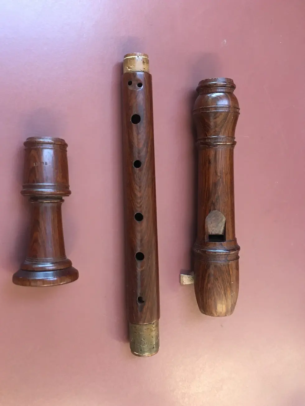 Thumbnail: Vintage Treble (alto) Recorder from the Arnold Dolmetsch workshop in England