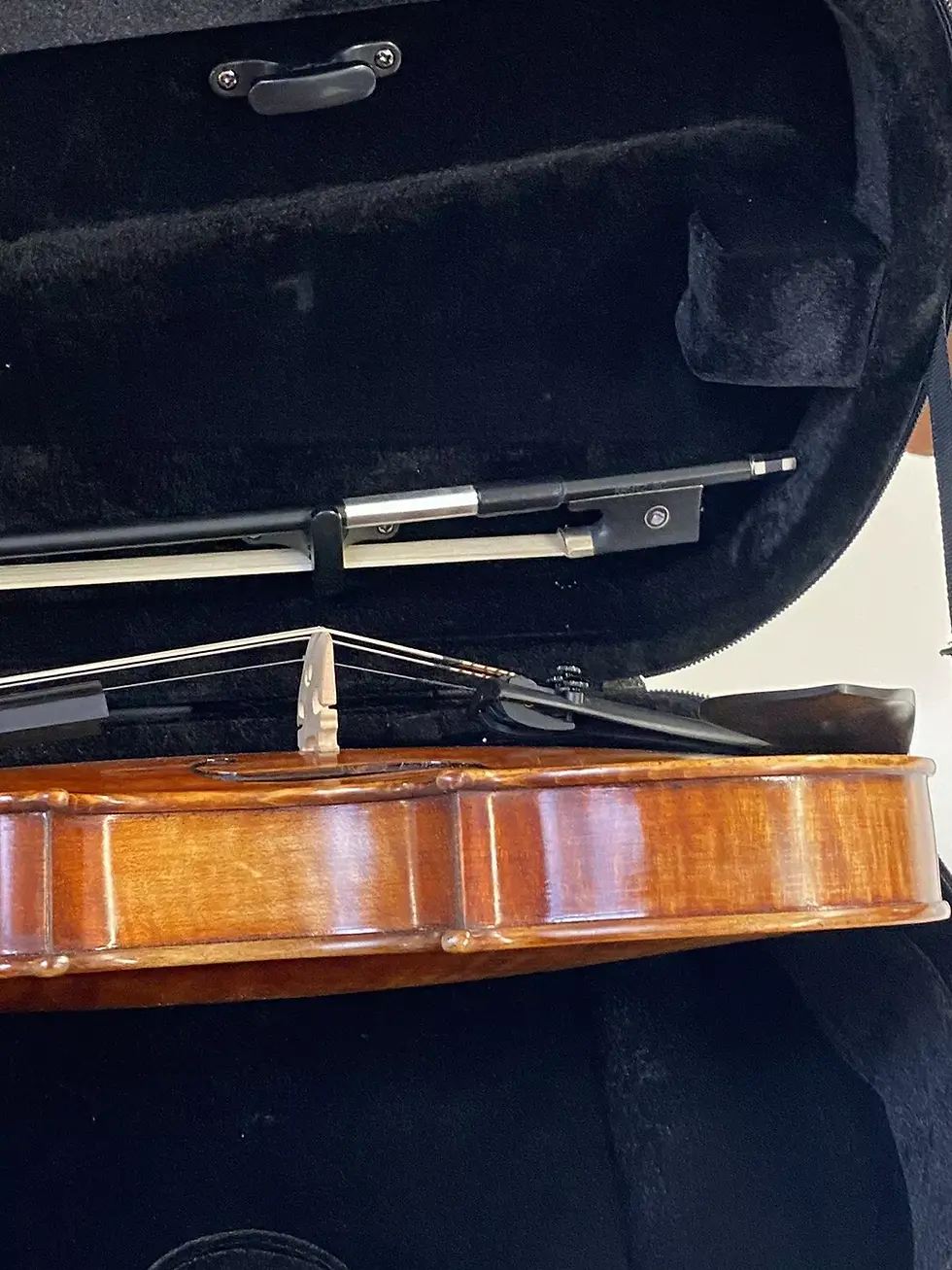Thumbnail: Mint Open Box Krutz 250 Series Step-Up 4/4 Violin, Model 425; with Case, Bow,