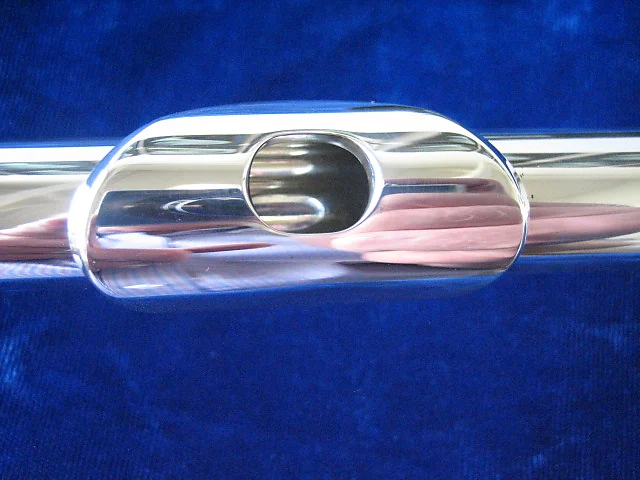 Thumbnail: Mint Demo Pearl PF765RBE Flute, Solid Silver Head, Body & Foot; with Case