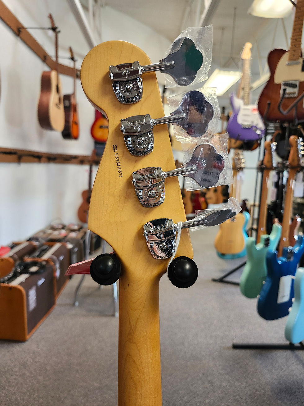 Thumbnail: New Fender American Professional II Jazz Bass Olympic White w/ Fender Case