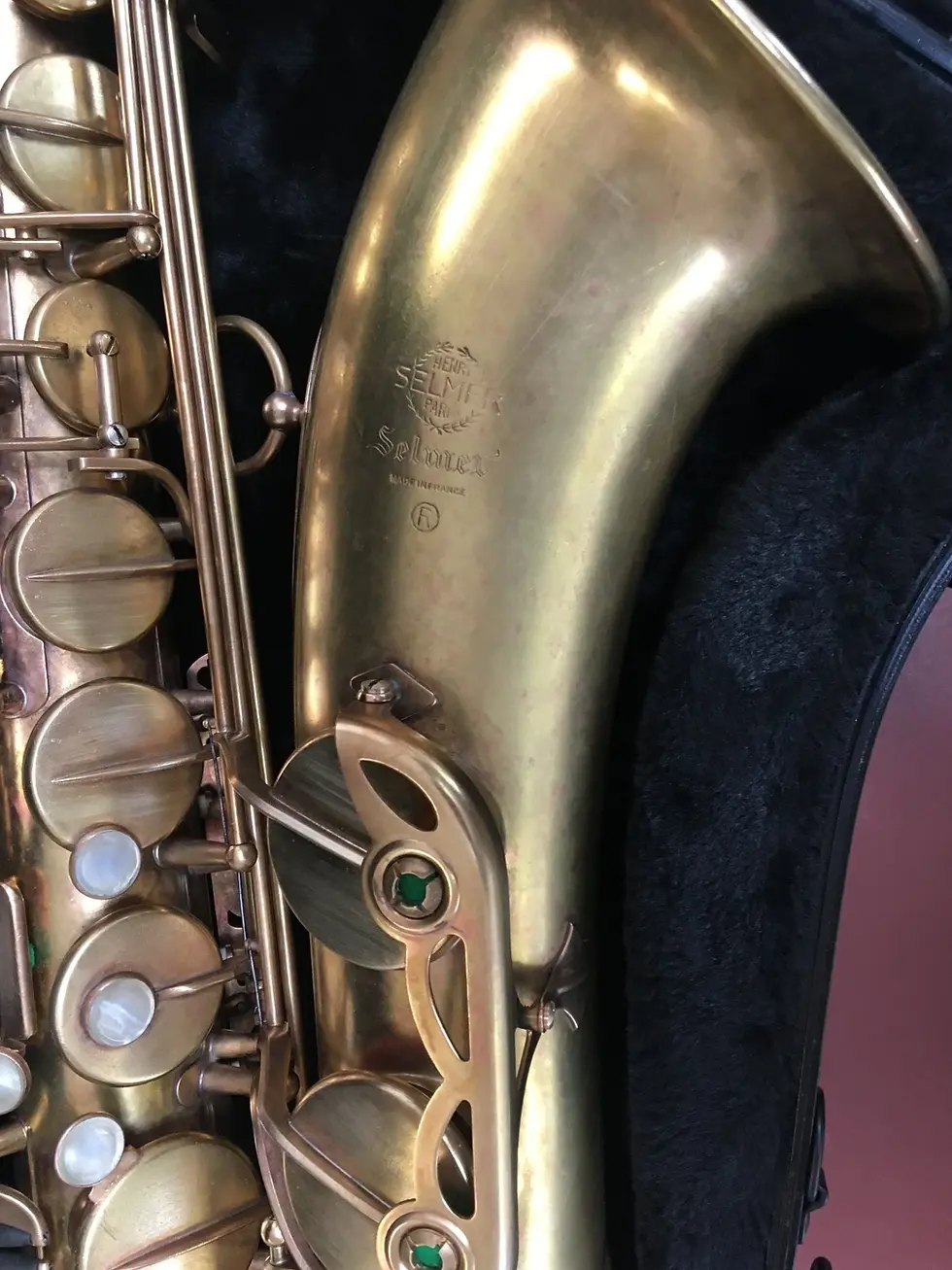 Thumbnail: Vintage 1969 Selmer Mark VI (6)Tenor Saxophone, Satin Yellow Brass; with Case