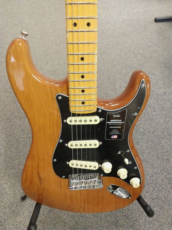 New Old Stock Fender American Professional II Stratocaster Roasted Pine w/ Case