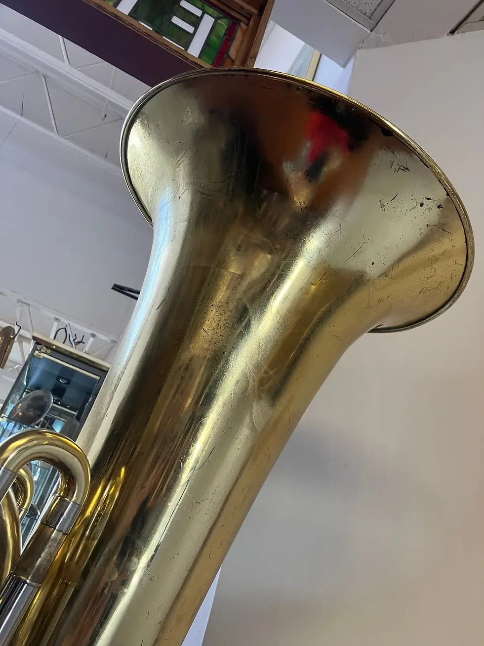 Thumbnail: Very Clean Used Yamaha YBB-641 Concert BBb Tuba; with Case, Mouthpiece