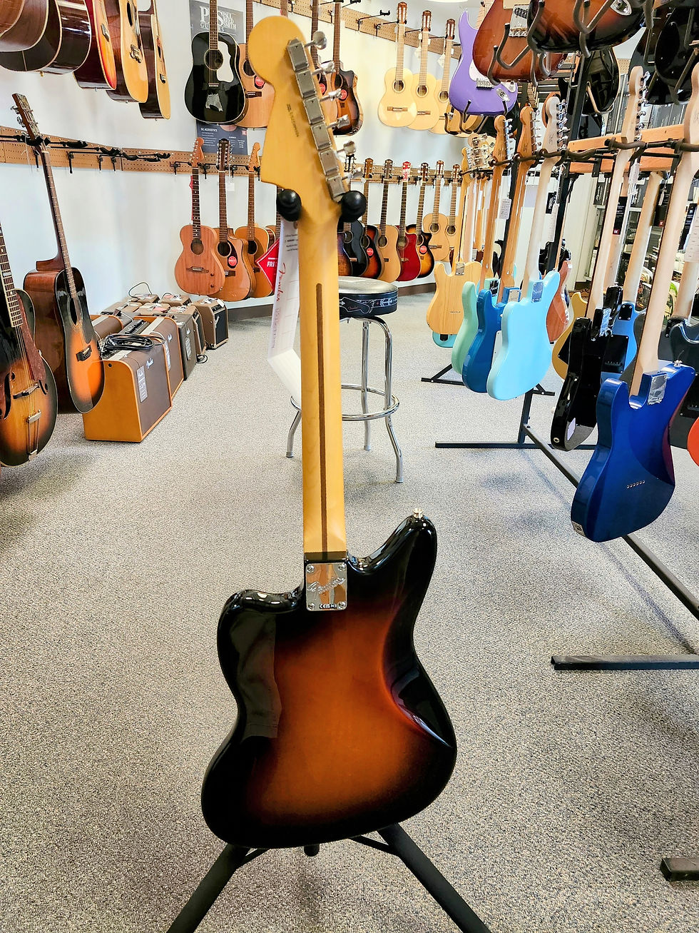 Thumbnail: New Fender American Professional Classic Jaguar 3-Color Sunburst w/ Fender Bag