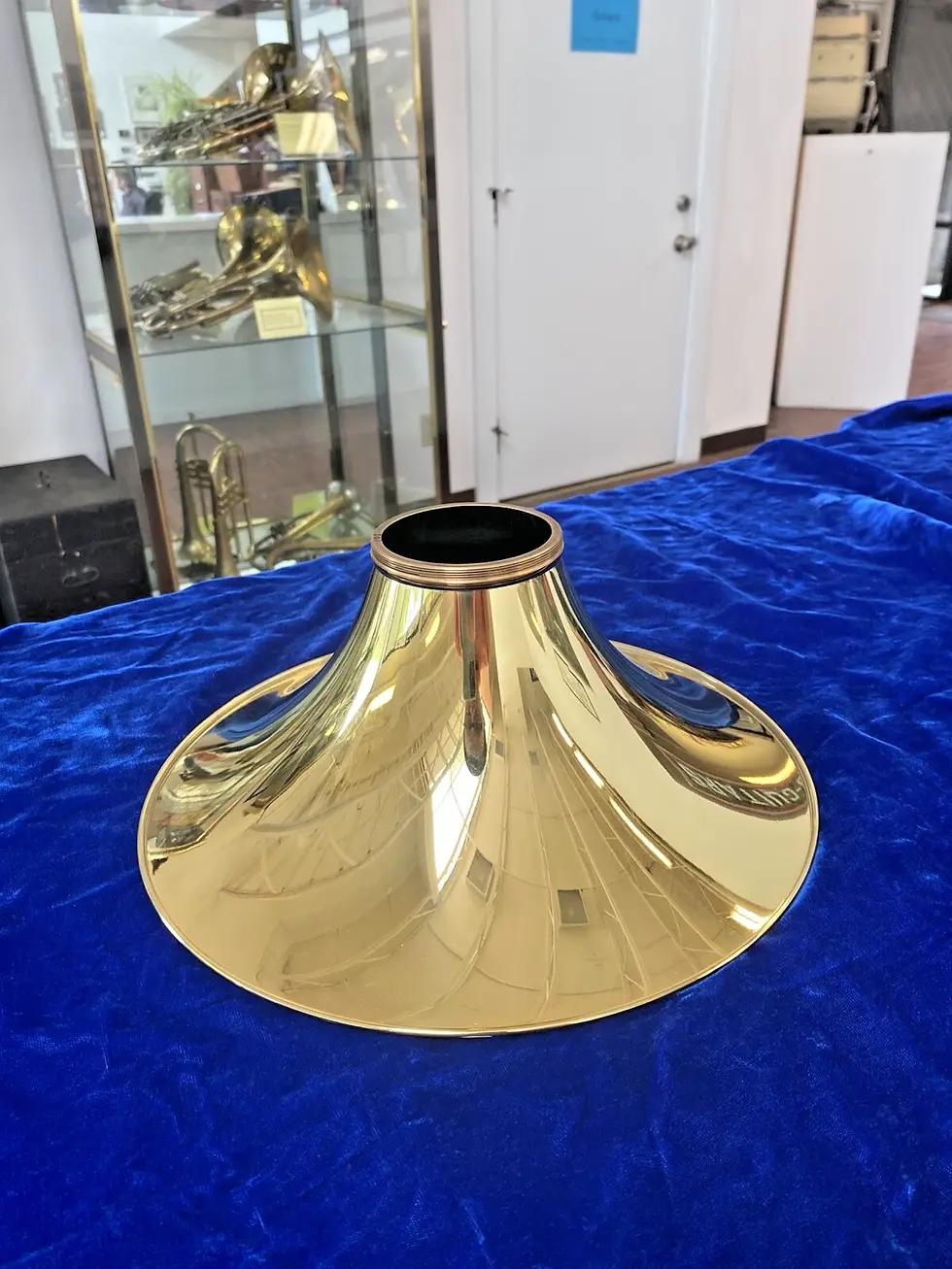 Thumbnail: New Alexander 103  Detachable French Horn Bell Flare in Yellow Brass,Lacquered