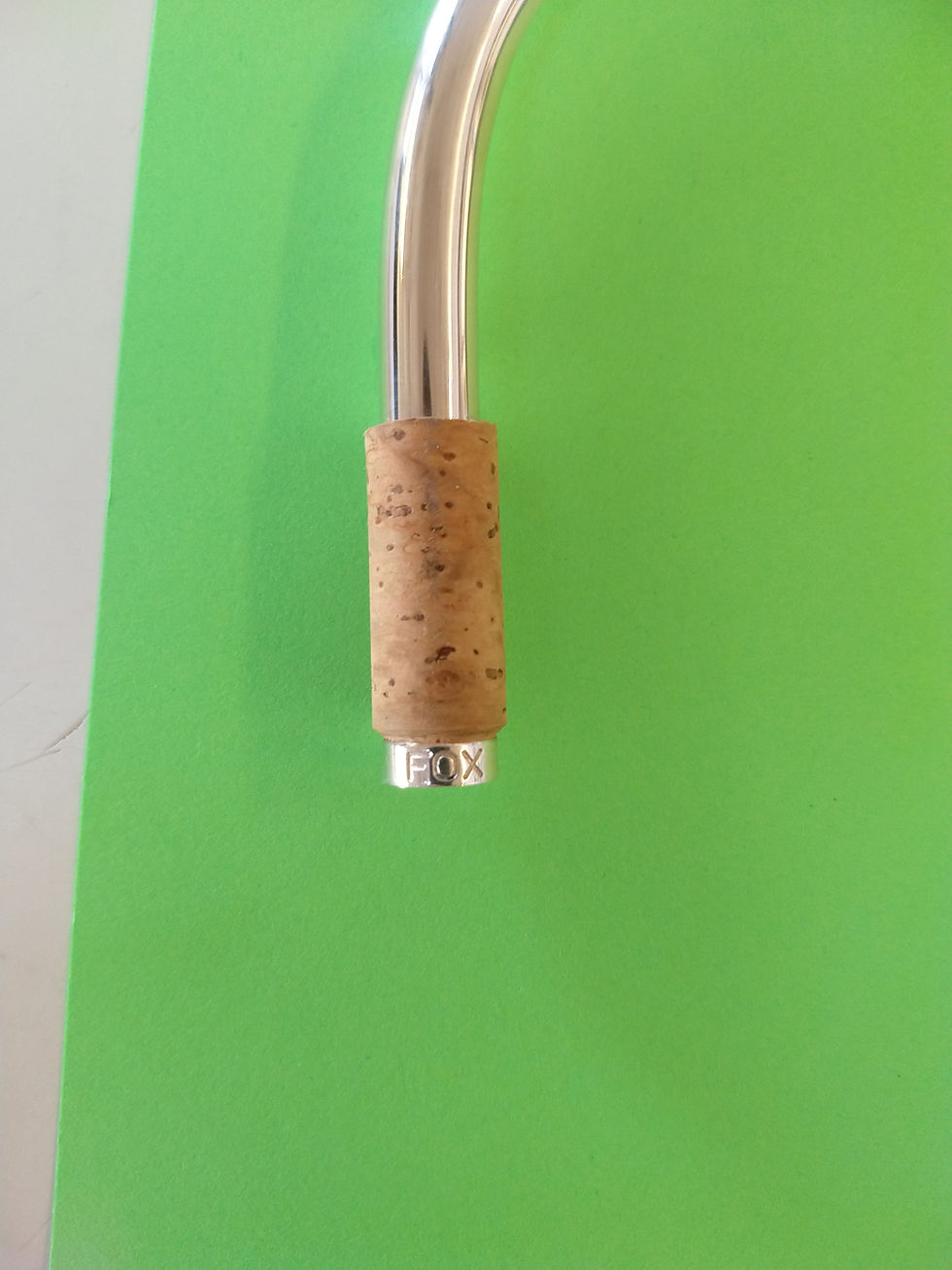 Thumbnail: New Fox T #2 T2 Bassoon Bocal, Silver-Plated